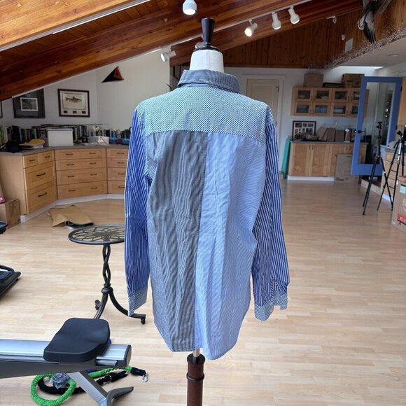 Super Adorable Finley Button Up Top EUC L Large - Picture 8 of 10